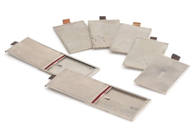 7x Brevet Sgdg Nickel Film Holder 2x3in Sheet-Film (1695489246)