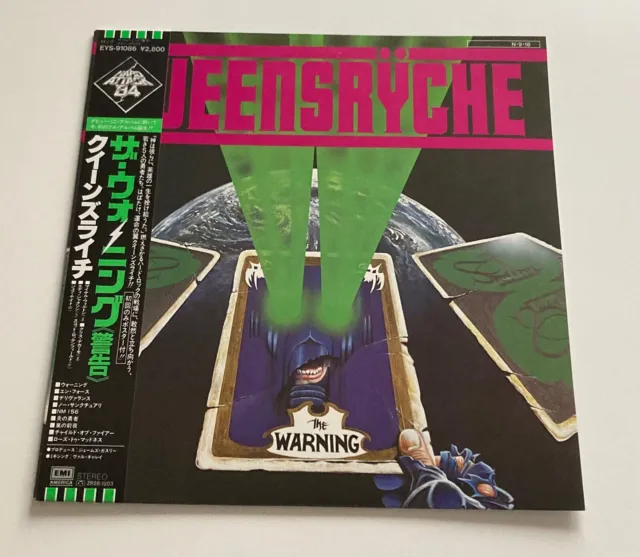 [LP] Queensryche - The Warning w/OBI EYS-91086 Japan vinyl