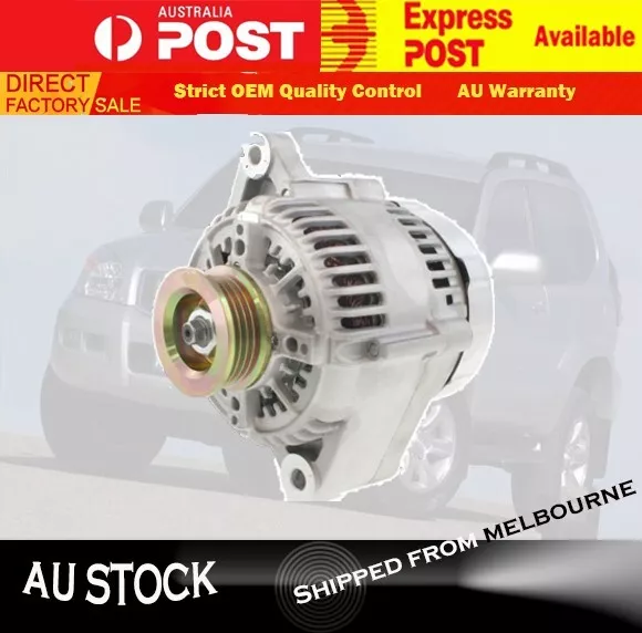 New Alternator for Toyota Landcruiser Prado VZJ95R V6 5VZ-FE 3.4L Petrol 96-02