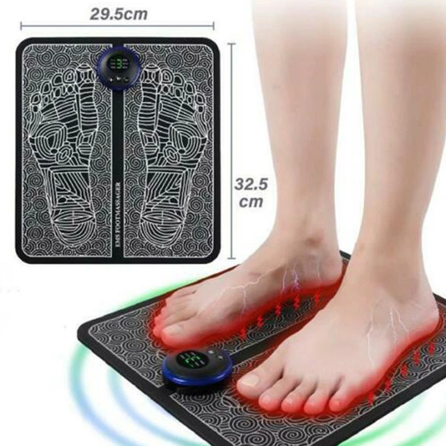 EMS Foot Massager Remodelage de la jambe Stimulateur musculaire du pied