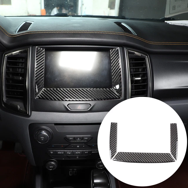 Copertura Tachimetro In Fibra Di Carbonio Per Ford Fiesta 2011-2015 &ndash; 5 Pezzi &ndash; Nero