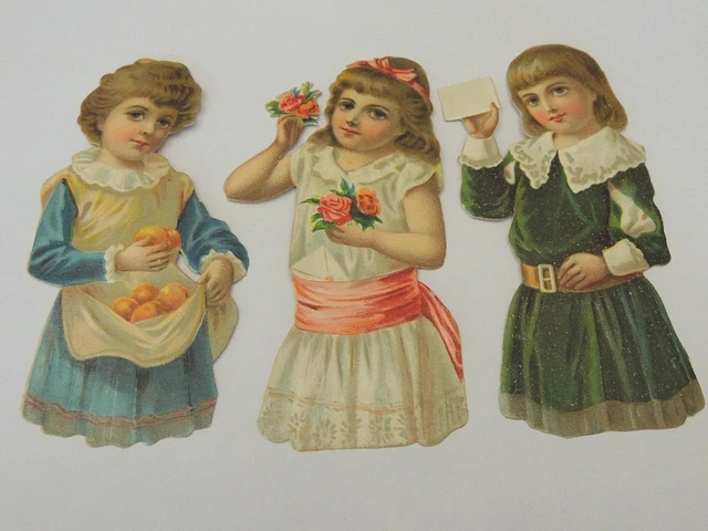 CHROMOS PUBLICITAIRES ANCIENNES GAUFREES-VIE DES ENFANTS-13X10 cm EUR