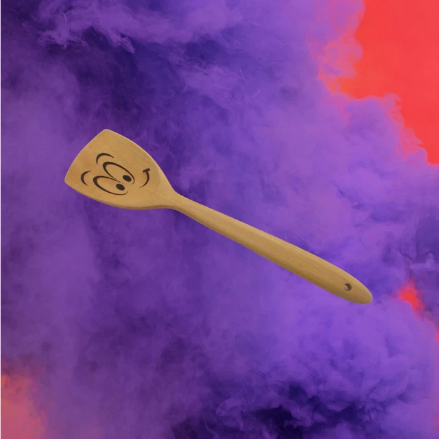 Löffel Servierlöffel  Bratenwender Pfannenwender Holzlöffel Kochlöffel