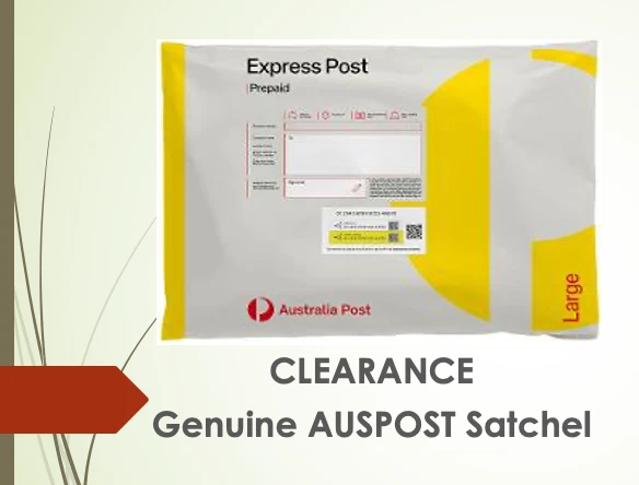 Express 10 x Genuine Australia Post Prepaid Express Large Satchel (5kg)