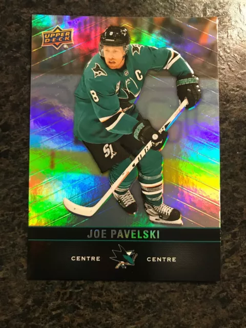 2019-20 UPPER DECK TIM HORTONS JOE PAVELSKI Hockey Card #38 San Jose Sharks