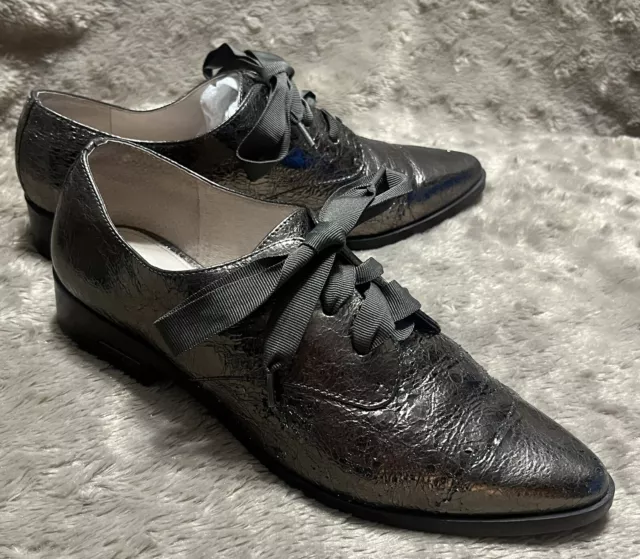 LOUISE ET CIE Adwin Almond Toe Oxford Natural Sz 5 M 35 EU 59.95 PicClick