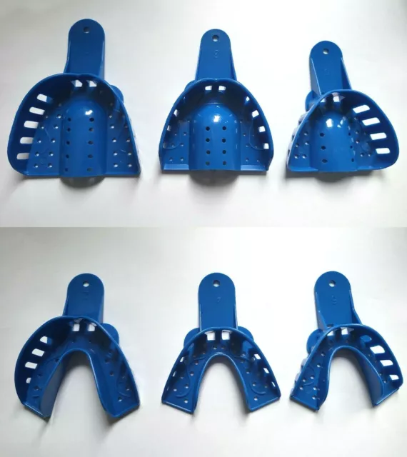 Dental Impression Trays - Upper &  / or Lower- Small, Medium or Large