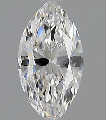 Excellente Coupe Certifié Igi Desseré Diamant Marquise 0.90 CT Labo Grown H SI1