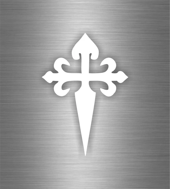 Adesivo Bandiera Templare Crociata - Ordine Di Malta - Templar Crusader M