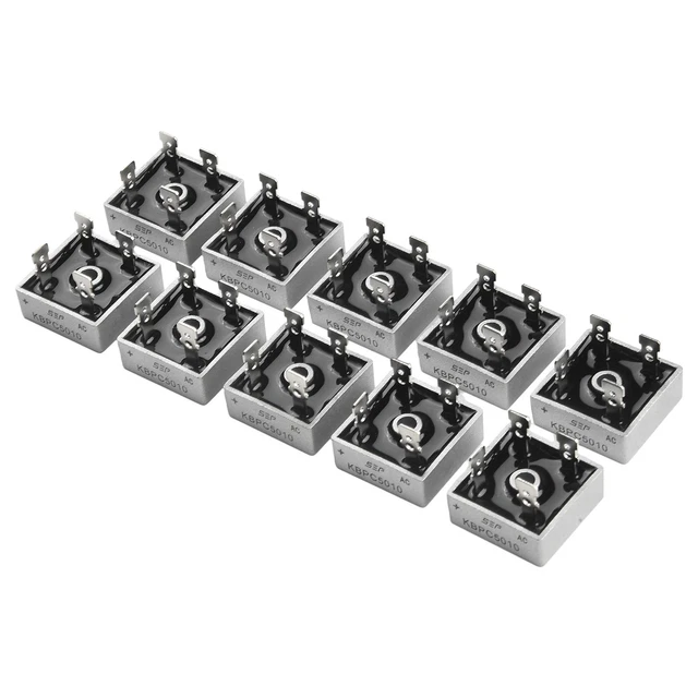 Lot De 3 Redresseurs De Pont Monophasés DIOTEC B380D-DIO8 - 800V - 1A - 40A Crête