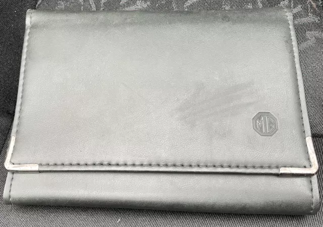 Mgf Leather Wallet Document Folder Handbook