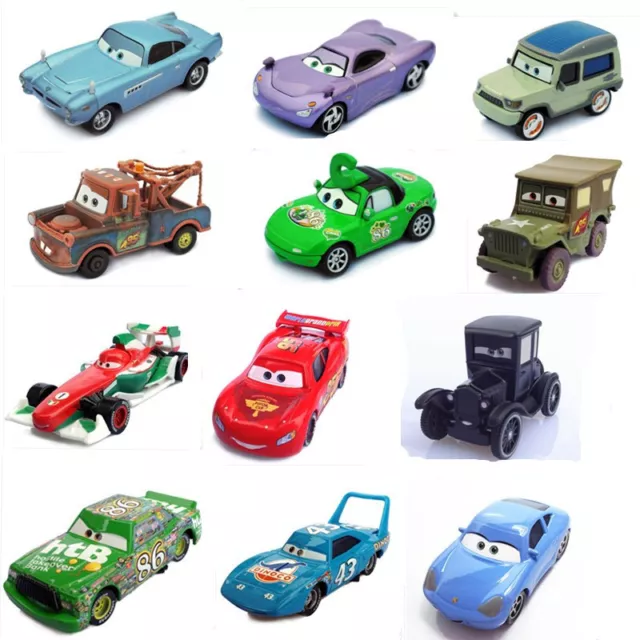Pixar Cars Lot Lightning McQueen 1:55 Diecast Model Car Toys Gifts For Boys Kids 2