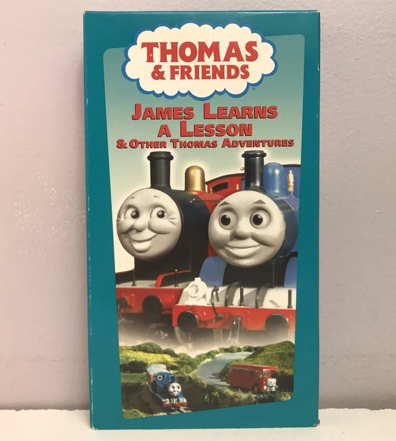 Thomas Tank Engine Learning THOMAS TANK ENGINE James Learn Lesson VHS Tape Train BUY 2 GET 1 FREE ...