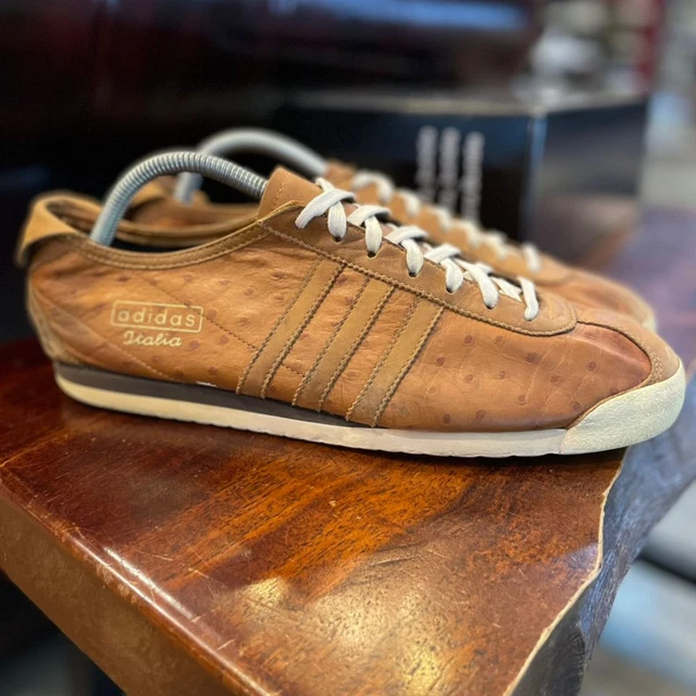 VINTAGE ADIDAS ITALIA 2008 Ostrich Skin US 9.5 EU 43.5 91.22 PicClick UK