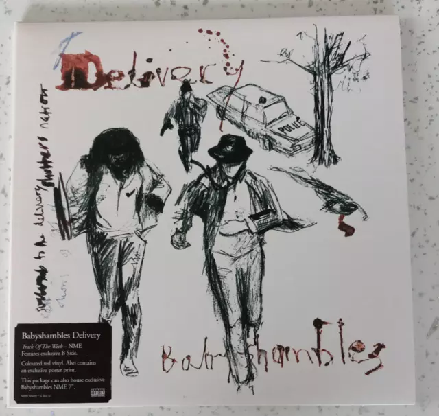 Babyshambles 7" Delivery  Peter Doherty, with poster