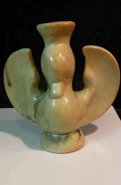 SHEARWATER POTTERY LAMP BASE DUCK FIGURAL Vintage 1930 OLD