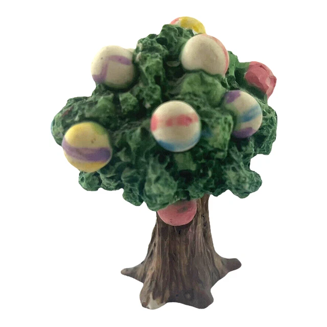 Easter Egg Tree 2.5 Inch Ceramic Figurine