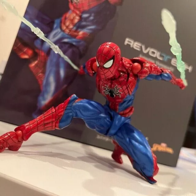 Kaiyodo Revoltech Amazing Yamaguchi Spider-Man Ver.2.0 Action Figure PVC Gifts