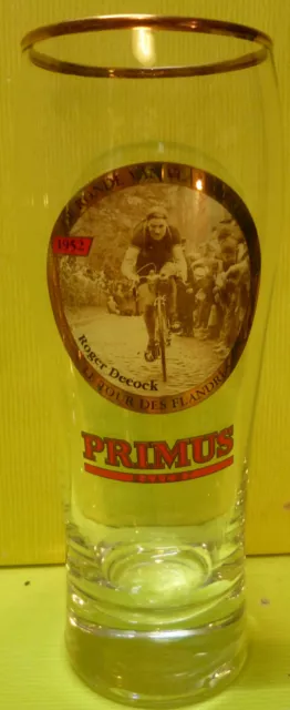 Verre  A Biere , Primus Haacht , Le Tour Des Flandres , 25 Cl , P.h4 *