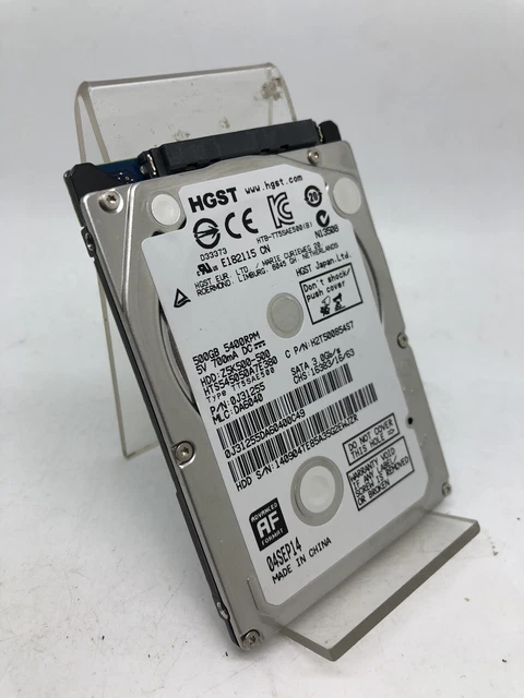 Disque Dur Interne HGST 500Go Modèle HTS545050A7E380 d'Occasion