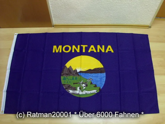 Fahne Flagge Montana - 90 x 150 cm