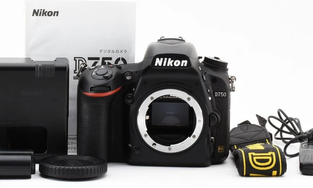 NIKON D750 24.3MP Digital Camera Body (Shutter Count:16753) [Near Mint] #1531A
