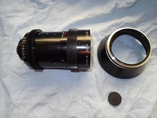 objectif RANK TAYLOR HOBSON SOPELEM MONITAL zoom 20-100mm camera