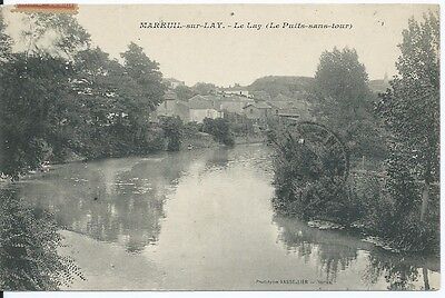 Mareuil sur Lay Pont du Gué-Besson sur L'Yon CPA VENDEE 85 ROSNAY 
