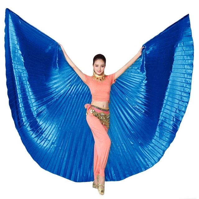 Ailes Isis LED Costume Danse Bâtons Télescopiques 360 Ailes D'Isis LED POHOVE - 360° Pour Danse Du Ventre Avec Bâtons Télescopiques Ailes Lumineuses Spectacle