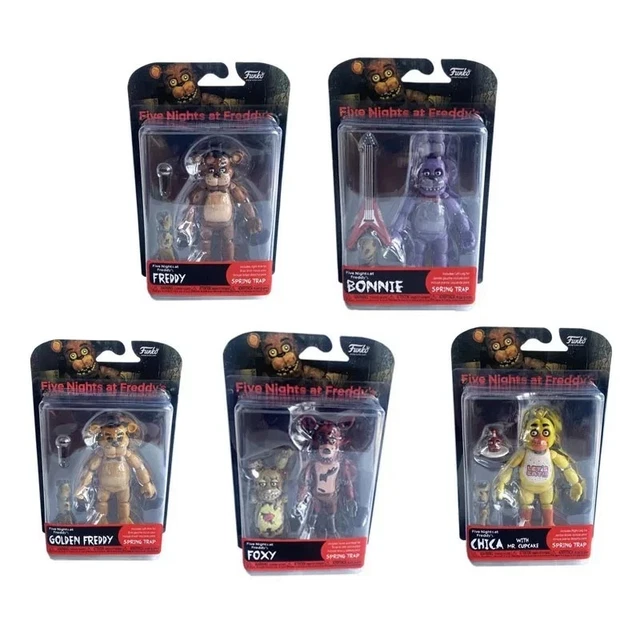 COLECCIÓN DE FIGURAS de acción de PVC Nightmare Freddy, Bonnie