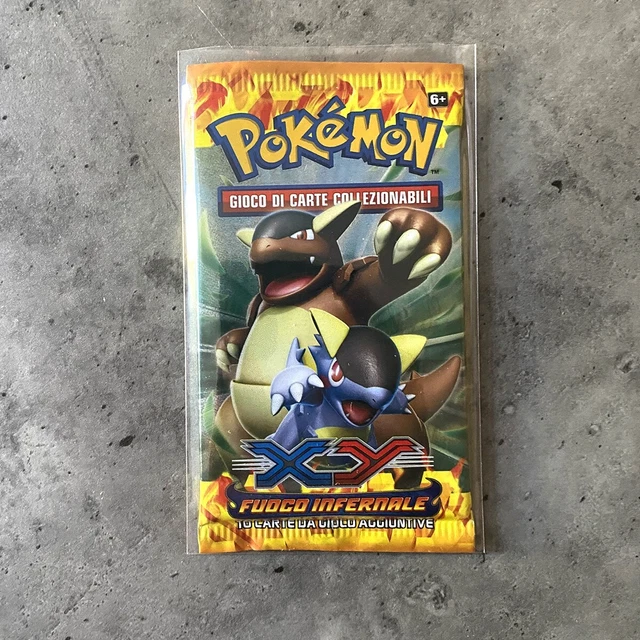 🔥 Pokemon XY Fuoco Infernale bustina carte ITA SEALED semi vintage lotto psa