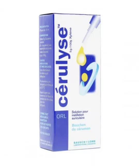 CERULYSE Solution Auriculaire Bouchon de Cerumen - 10ml