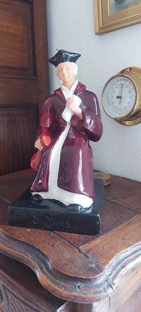 STATUE ART DECO Bigouden Bretonne Faïence HENRIOT QUIMPER GEORGES GÉO FOURRIER EUR 434,00