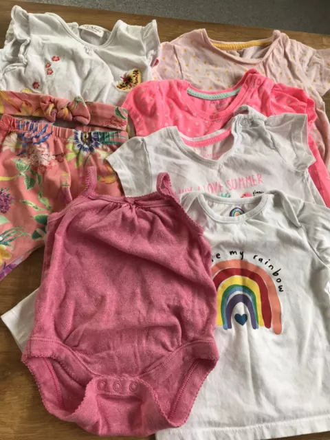 Baby Girl Bundle 6-9 Months 8 Items Next F&F