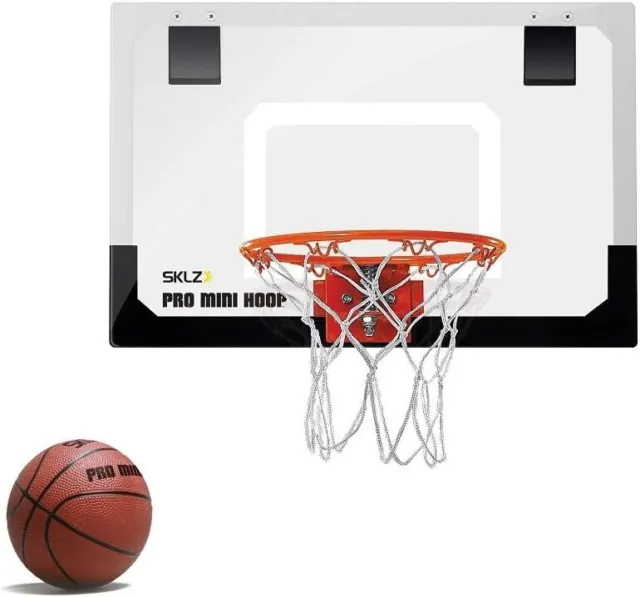 Sklz Pro Mini Hoop Basketball Standard, Transparent