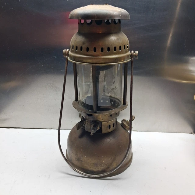 Lampe Petromax Rapide 829/500CP – Kérosène – Vintage Allemagne – Laiton