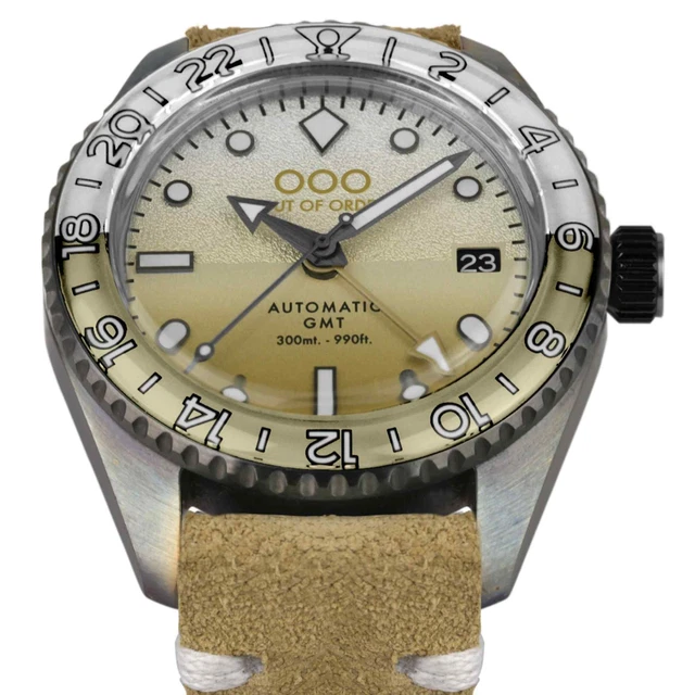 Out Of Order 001-25.MAR Uomo Margarita Automatico Gmt Polso 2