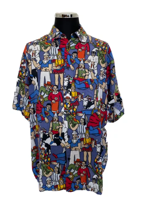 MOSCHINO CAMICIA UOMO Man Shirt Vintage Jhd4476 EUR 69 99 PicClick IT