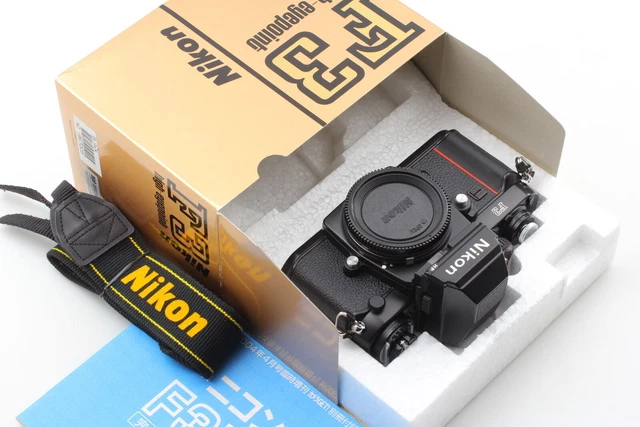 [TOP MINT IN BOX] 196xxxx Nikon F3 HP F3HP 35mm SLR Film Camera Black ...
