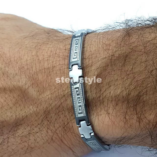 Men's Stainless Steel Bracelet Italian Style Men's Jewellery Bracelet Rs13