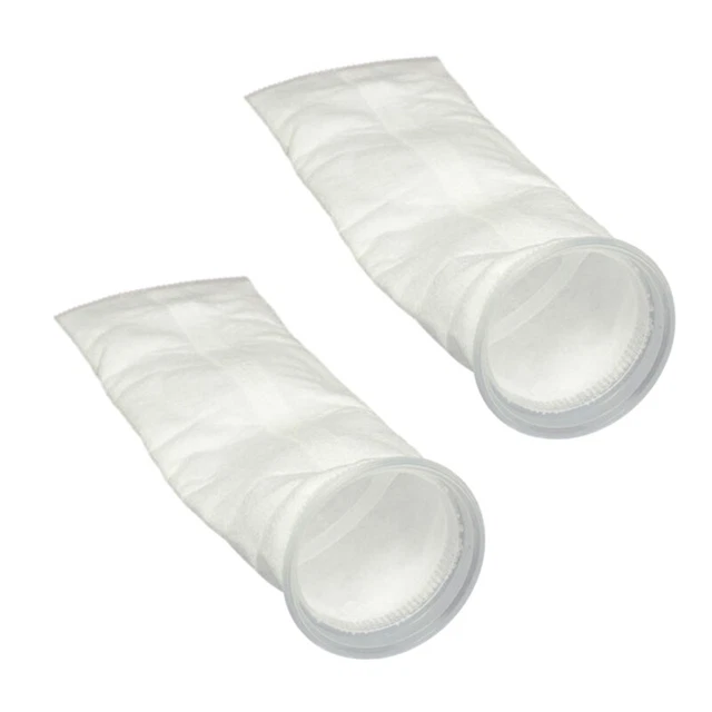 2 x 200 μM 4 x 15 pesci acquario di mare prefiltro borsa calzino C9X3