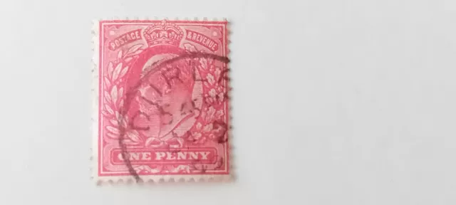 GB KEV11 1d Red - Durley Hampshire Postmark