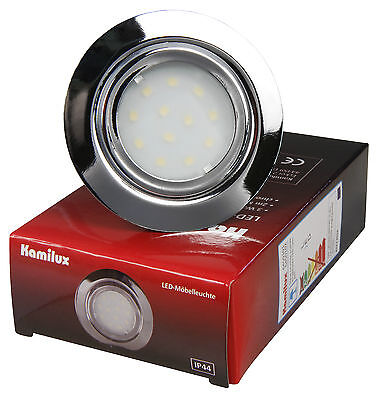 Bagno Foro 54mm Kamilux Coprire Lampada da Base Sina 3W LED SMD Armadi Coprire Mobile 