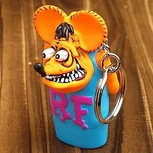 Rat Fink Lighter Cap Fluorescent Orange_KH-RAF253GO-MON
