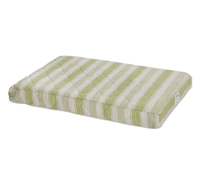 Orvis Dog Bed Large Cover Only Platform 60-90 Lbs Stripped Letuce Green New 2
