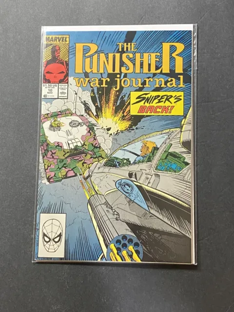 Marvel Comic Book ( VOL. 1 ) The Punisher War Journal #10