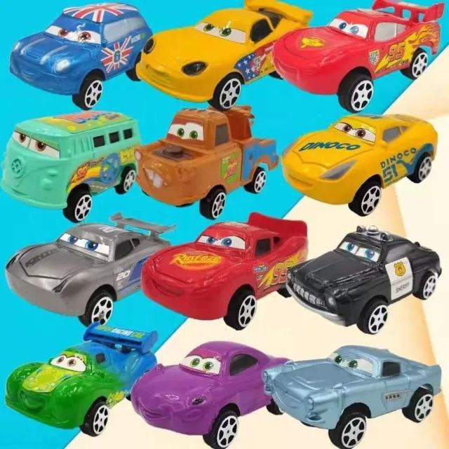 12 X Disney Cars 3 Lightning McQueen Racer Mack Alloy Car Kids Toy Collection UK