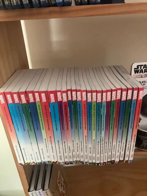 mighty marvel masterworks the first 25 volumes, all direct market editions! 