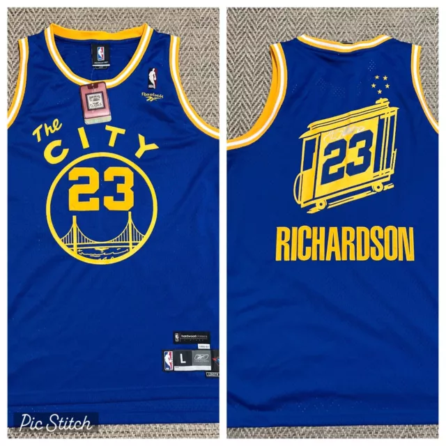 Reebok Hardwood Classic NBA Golden State Warriors #23 J. Richardson Jersey  sz 52