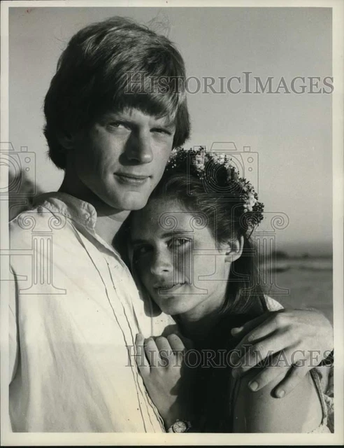 1979 Press Photo Stephanie Zimbalist and Dean Butler in "Forever" - hcp24839